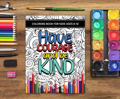 Coloring Book for Kids Ages 8-12