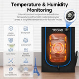 3D Printer Enclosure with Ventilation Kit, LED Light,Thermo-hygrometer,Fan Fume Extraction Kit,Dustproof Tent Constant Temperature Protective Cover For Creality Ender 3/Ender 3 Pro/Ender 3V2/Ender 3S1 UNIDO