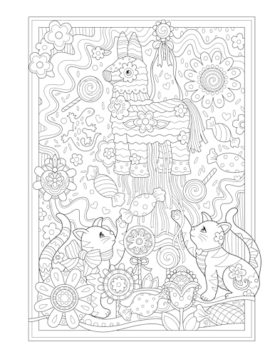 Adult Coloring Creative Kittens Coloring Book (Adult Coloring Books: Pets) Dover Publications