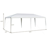 ARLIME Awning Tent, Outdoor Gazebo, Canopy with Sturdy Steel Frame, Easy Assembly Large Shelter for Sunshading, Lightweight and Easy Carriage Rain Shelter, Ideal for Patio, Party, and Commercial Use ARLIME