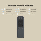 Irvine Home Collection King Adjustable Bed Base - Dual Massage - USB Ports - Zero Gravity - Underbed Light - Wireless Remote - Zero Gravity - Anti Snore - Memory Positions - Zero Clearance Irvine Home Collection