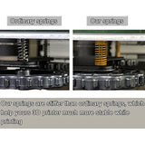 BlingKingdom 8pcs Heating Bed Spring Die Head Leveling Spring 3D Printer Compression Spring 0.31" OD 0.79" Length, Stable Bottom Connection Level for Creality Ender 3/3 Pro / 3 V2, etc. (Yellow) BlingKingdom