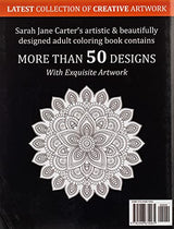 Coloring Book for Adults: Adult Coloring Book: Mandalas and Patterns: Stress Relieving Designs for Relaxation, Fun and Calm Creative Designs & Artwork