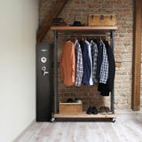 Barska Quick and Easy Access Biometric Rifles, Firearms and Long Guns Safe for Home, Removable Shelf, Optional Silent Mode, 1.83 Cubic Ft BARSKA