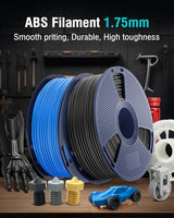 SUNLU ABS Filament 1.75mm 3D Printer Filament, Highly Resistant Durable, Heat Resistance, Excellent Toughness, Compatible with 99% FDM 3D Printers, 1kg Spool (2.2lbs), Grass Green SUNLU