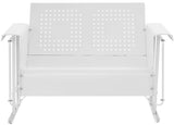 Crosley Furniture Bates Loveseat Glider - White Crosley Furniture