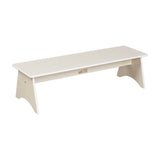 ECR4Kids Kiddo Bench, Kids Furniture, White Wash ECR4Kids