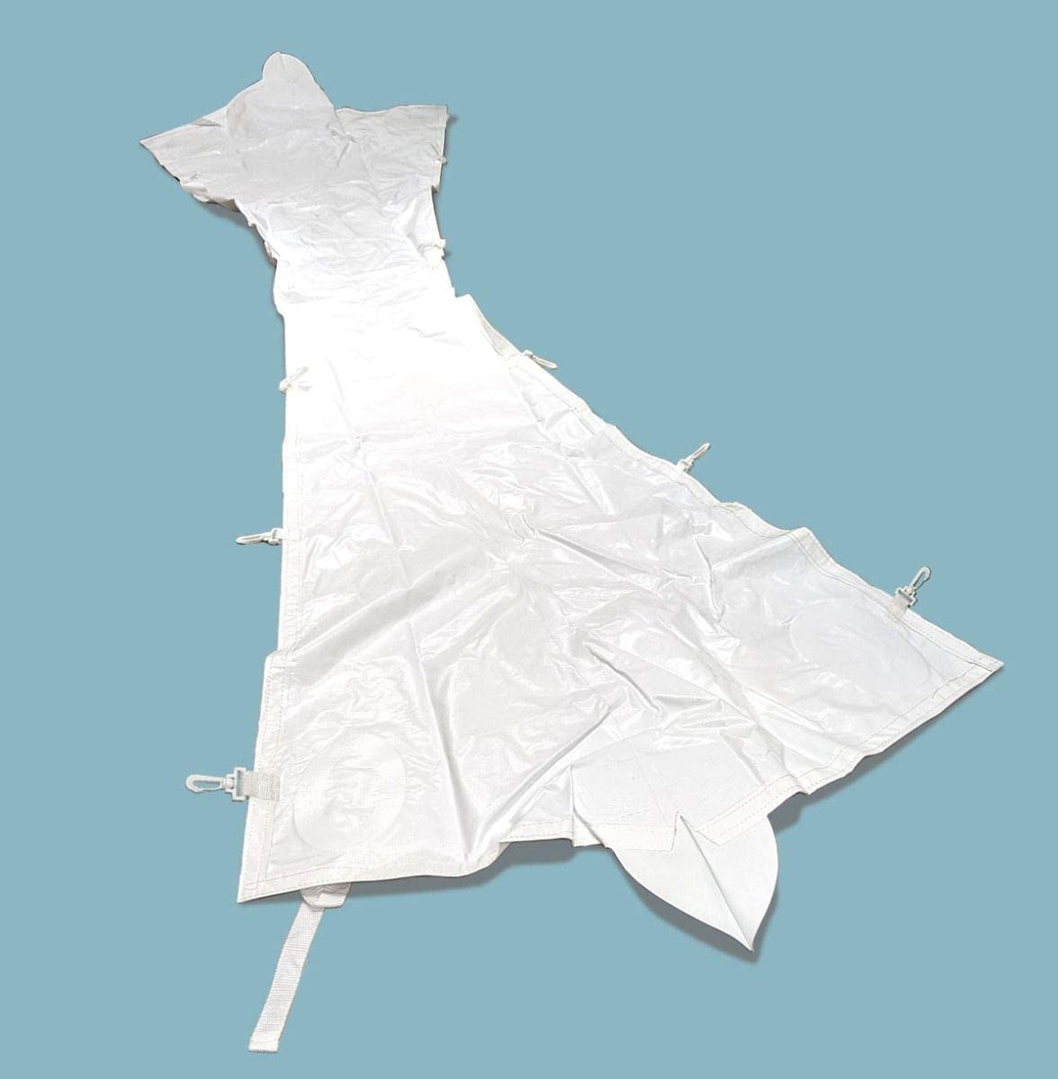 TentandTable Party Tents Direct Vinyl Rain Gutters | for High Peak Frame Style Canopy Tents | 40' Foot | Heavy Duty Vinyl | Tent Not Included TentandTable