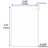 ebamaz Aluminum Alloy Sublimation Blanks 4X6X0.026 inch 10PCS Metal Photo Signs Round Corners Plates (Pearl White) 10X15CM ebamaz