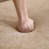 Christopher Knight Home Ahri 83'' Wood Frame Lounge Sofa Couch with Wave Design, Soft Seating 3-Seater Sofa with Armrests, Comfy Velvet Upholstered Home Sofa for Living Room and Office, Camel Christopher Knight Home