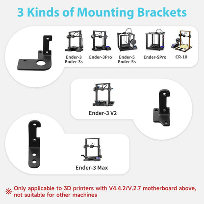 Creality CR Touch Auto Leveling Kit, 3D Printer Bed Auto Leveling Sensor Kit for Ender 3/ Ender 3 Pro/Ender 3 V2/ Ender 3 Max/Ender 5/ and CR 10 with 32 Bit V4.2.2/V4.2.7 Mainboard - WoodArtSupply