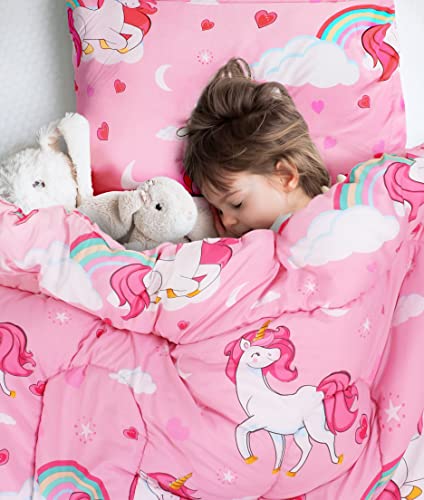 Utopia Bedding Unicorn Kids Comforter Set with 2 Pillow Shams, 3 Piece Soft Microfiber Twin Bed Comforter with Pillow Shams, Printed Kids Bedding for Boys and Girls, Lightweight, Breathable,Easy Care Utopia Bedding