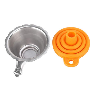 ASHATA 3D Printer Resin Filter,3D Printer Accessories Photosensitive Resin Filter Funnel Combination Light Curing Consumable Filter,Resin Filter Cup+Silicon Funnel Disposable for 3D Printer