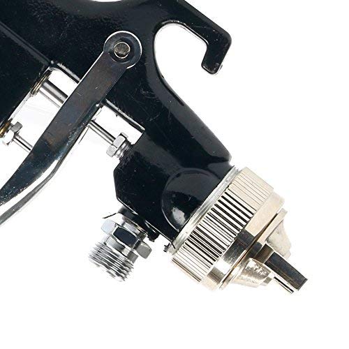 2 1/2 Gallon 10L High Pressure Pot Air Paint Spray Gun, Pressure Tank with Spray Gun and 13-Feet Dual Hose Industrial Painting Painter YaeTek