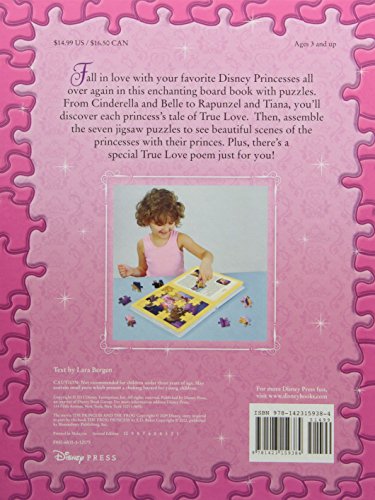 Disney Princess: Pretty Princess Puzzles (Jigsaw Puzzle Book, A) Disney