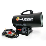 Mr. Heater MH60QFAV 60,000 BTU Portable Propane Forced Air Heater, 19.75 x 11.50 inches, black Mr. Heater