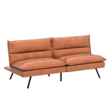 Vyfipt SF-534CH Sofa Bed, Saddle Brown Vyfipt
