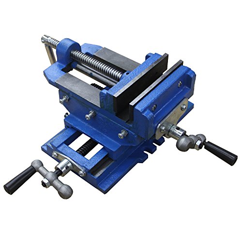 HFS (Tm) 5" Cross Slide Vise Drill Press Metal Milling 2 Way X-Y Heavy Duty Clamp Machine Hardware Factory Store