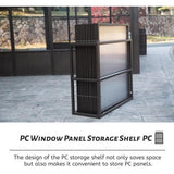 12x16FT All Season Sunroom, Outdoor Permanent Wall Mounted Solarium with Detachable Polycarbonate Windows, Aluminum Lean to Gazebo Sun Room with 2 Lockable Sliding Doors for Garden Patio Deck Ginkartu