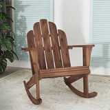 Linon Woodstock Rocking Chair, Teak Linon