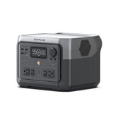 EF ECOFLOW Portable Power Station RIVER 2 Max 500, 499Wh LiFePO4 Battery/ 1 Hour Fast Charging, Up To 1000W Output Solar Generator (Solar Panel Optional) for Outdoor Camping/RVs/Home Use EF ECOFLOW