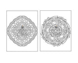 125 Mandalas: An Adult Coloring Book Featuring 125 of the World’s Most Beautiful Mandalas for Stress Relief and Relaxation Independently Published Iaerlllt