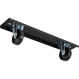 Global Industrial Global IndustrialCaster Base Set for Adjustable Height Workbench 48-72"W x 30 & 36"D, Black Global Industrial