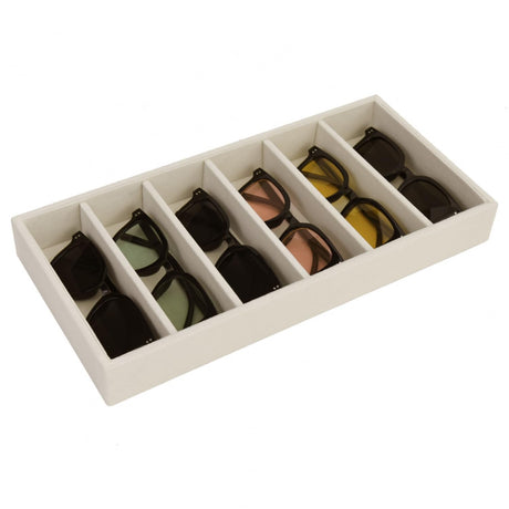 JETEHO Sunglasses Organizer - Velvet Tray for Glasses, Sunglasses & Jewelry Display JETEHO