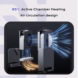 QIDI PLUS4 3D Printer, Max 600mm/s High-Speed, Auto Leveling, 370°C High Temp Extruder, 65°C Heated Chamber, Less Ringing and Ghosting, Supports PPS-CF Filament, Large Build Size 12"x12"x11" R QIDI TECHNOLOGY