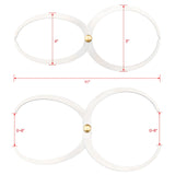 Woodturning Double Ended Bowl Calipers Stainless Steel 11Inch Woodworking Caliper Tools ZICT