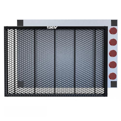 Skouphy Honeycomb Laser Bed for Falcon A1 Laser Engraver with Aluminum Panel,Suction Magnets, Honeycomb Platform for Laser Engraving and Cutter Machine (18.1 * 13.6 in)