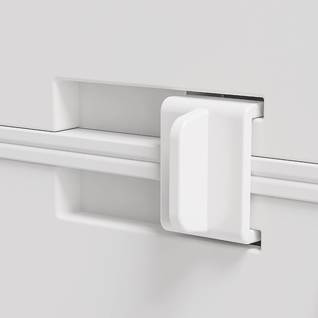 HOMCOM Portable Wardrobe Closet, Folding Bedroom Armoire, Clothes Storage Organizer with 6 Cube Compartments, 1 Hanging Rods, 8 Magnet Doors, White HOMCOM