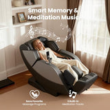 BOB AND BRAD iMaster Pro 4D Full Body Massage Chair, Co-Developed with Physical Therapists, 166° Zero Gravity SL-Track Recliner, Voice Control, Heat, Deep Tissue & Auto-Extend Calf for Tall Users BOB AND BRAD