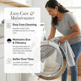 Southshore Fine Living, Inc. 21-Inch Extra Deep Pocket Queen Sheet Set 6 Piece for Tall Mattress, Pet Hair Resistant Bedding, Microfiber Queen Size Sheets, Breathable Easy Care, Light Grey Sheets Southshore Fine Living, Inc.