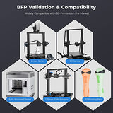 Creality 3D Printer Filament 1.75mm, Ender PLA Filament No-Tangling Smooth Printing Without Clogging No Warping, Fit Most FDM 3D Printers, 1kg Spool, Dimensional Accuracy +/- 0.02mm, White Creality