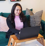 Victor DC075 High Rise Foldable Acacia Wood Laptop Stand Victor