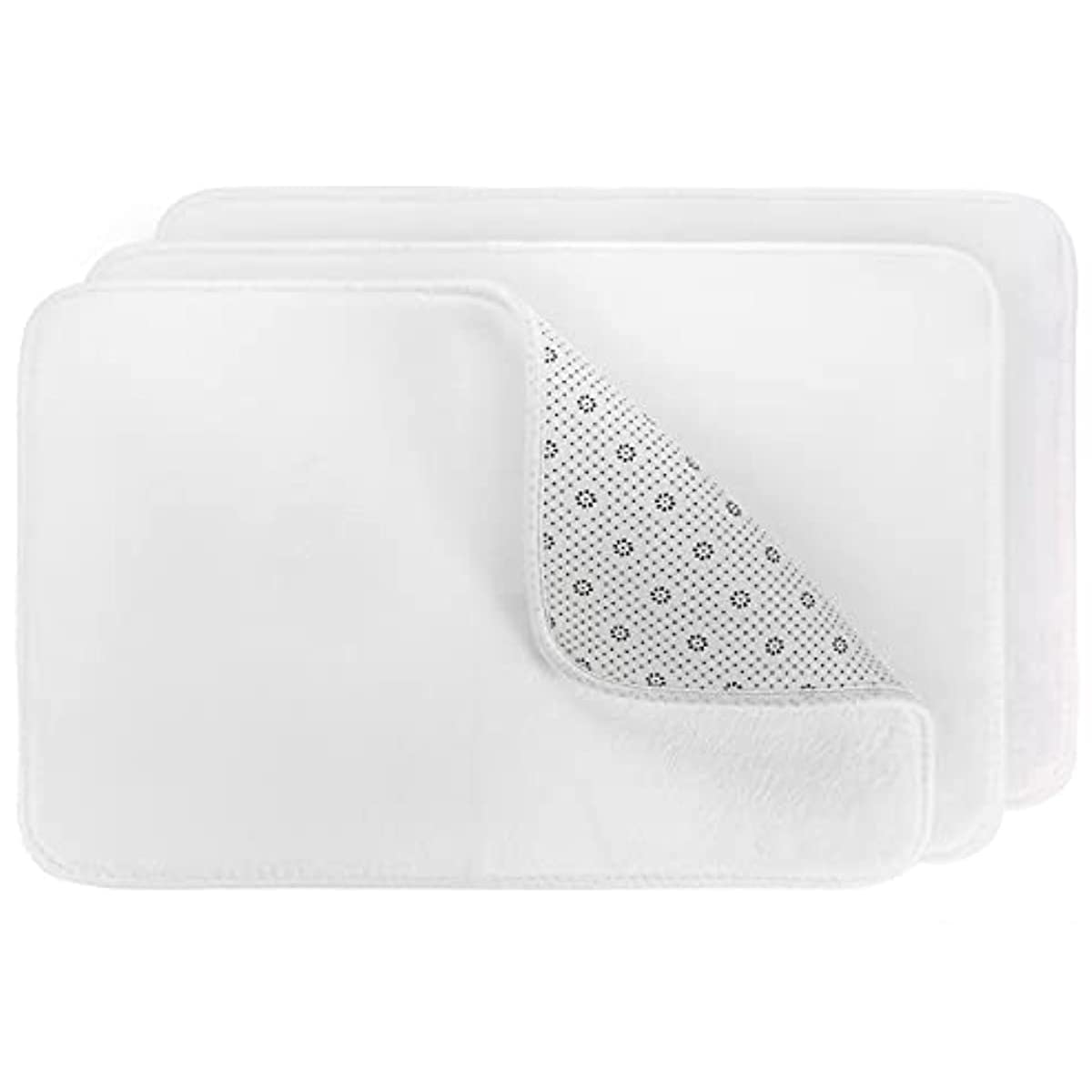 ZMvise Sublimation Blanks Door Mats 30 x 18 Inch Polyester Heat Transfer Welcome Mat Non Slip Mats for Home Bedroom Bathroom Decoration Set of 6 ZMvise