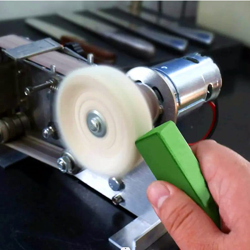 Brown Tripoli Buffing Polishing Compound Medium Course Metal Polish Compound Used for Cutting & Removing Scratches from Aluminum & Stainless Steel Wood - 1 Pound Bar DSmart