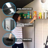 Lifetime 8 Ft. x 10 Ft. Outdoor Storage Shed Lifetime