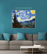 DoMyArt Acrylic Paint by Number Kit for Adults - World Famous Painting16X20 Inch (The Starry Night) DoMyArt