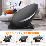 Full Body Massage Chair Recliner with Zero Gravity,Heat Therapy & Air Compression for Back, Neck, Legs, Shoulder, Arms, Calves, Bluetooth, Adjustable, for Home/Office Use, Ideal Wellness Gift, Black GDFStudio