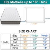 Mattress Bag for Moving Storage - Plastic Waterproof Mattress Protector Cover,Heavy-Duty Mattress Moving Supplies (1, Twin) CZXNBI