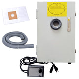 Yuland Dental Lab Grinding Vacuum Cleaner Single-Row Digital Dust Collector 110V 370W Silent Vacuum Dust Extractor for Laboratory (Q-3) Yuland