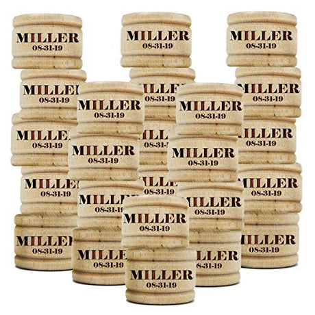 Custom Personalized Wooden Napkin Ring Holders for Home, Holidays, Party, Dinner (20) My Personal Memories