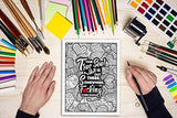 A Swear Word Coloring Book for Adults: Eat A Bag of D*cks Honey Badger Coloring