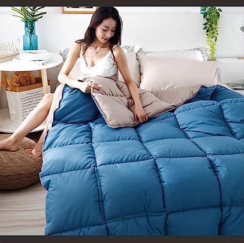 10.5 Tog All-Season Duvet Quilt - Soft and Comfortable Single/Doublr King Size for Spring, Summer, Autumn, Winter - Ideal Comfort Gift for Friends Generic