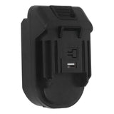 18V to 20V Battery Adapter Converter, ABS Material with USB InterfaceCompatible with 18 to 20V Battery Adapter Suitable for Woodworking Power Tool Adapter Fafeicy