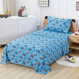 Softan Kids Bed Sheet Set, Boys Twin Size Sheets, Microfiber Kids Fitted Sheet and Pillowcase, Breathable and Silky Soft, 3 Piece Jeep Trucks Printed Twin Bed Sheet Softan