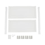 FXEIPOL Swinging Door 35.43 x 15.75 Inch Wood Swing Door Cafe Saloon Doors with Hinges Bar Saloon Swinging Doors for Restaurants, Kitchens FXEIPOL