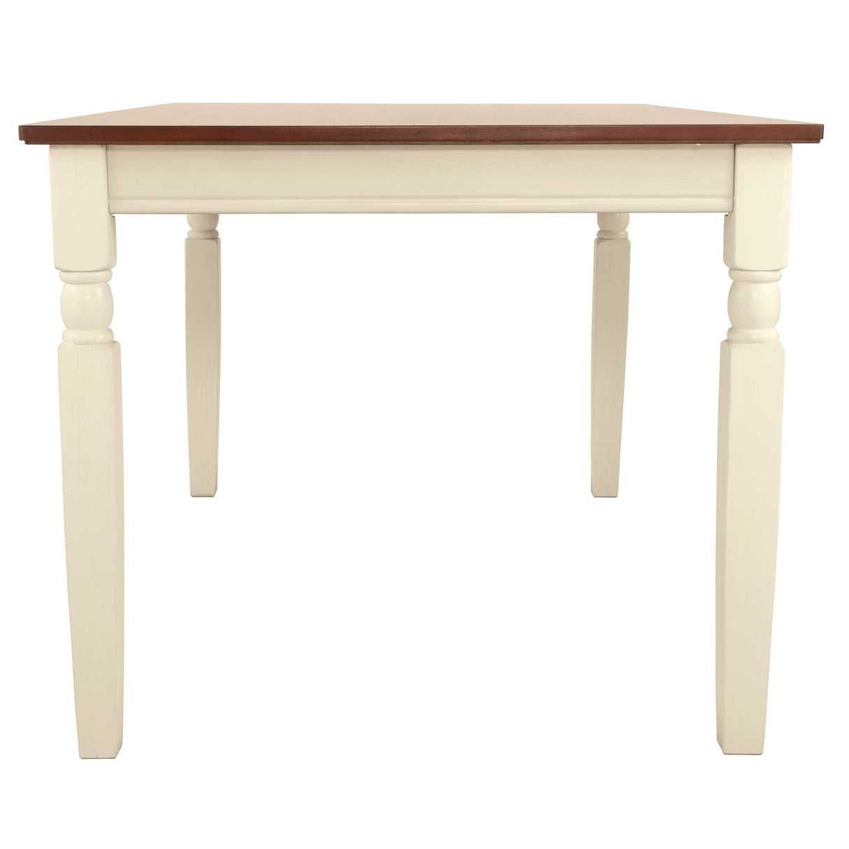 Signature Design by Ashley Whitesburg Cottage Dining Table, Seats up to 6, Brown & Antique White Signature Design by Ashley